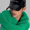 The Frankie Shop Tfs Vinyl Baseball Cap Black