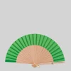 The Frankie Shop Tfs X Duvelleroy Take Away Fan Kelly Green Discount