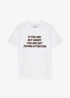 The Frankie Shop X Jeanne Friot If You T-Shirt White/Black Hot