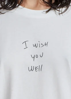 The Frankie Shop X Thomas Lelu Slope T-Shirt Off White/Black Best
