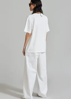 The Frankie Shop X Thomas Lelu Slope T-Shirt Off White/Black Best
