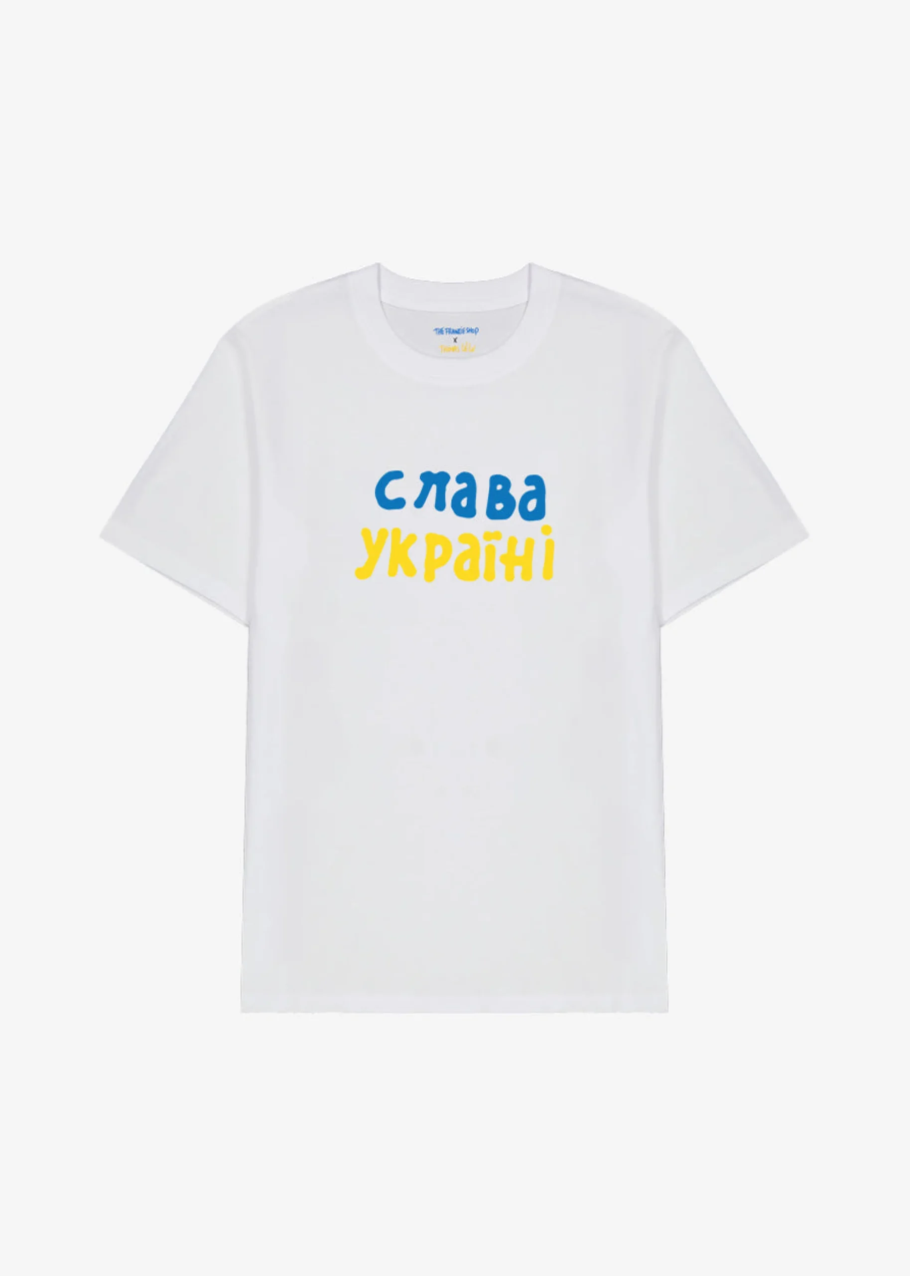 The Frankie Shop X Thomas Lelu Free T-Shirt White/Multico Discount
