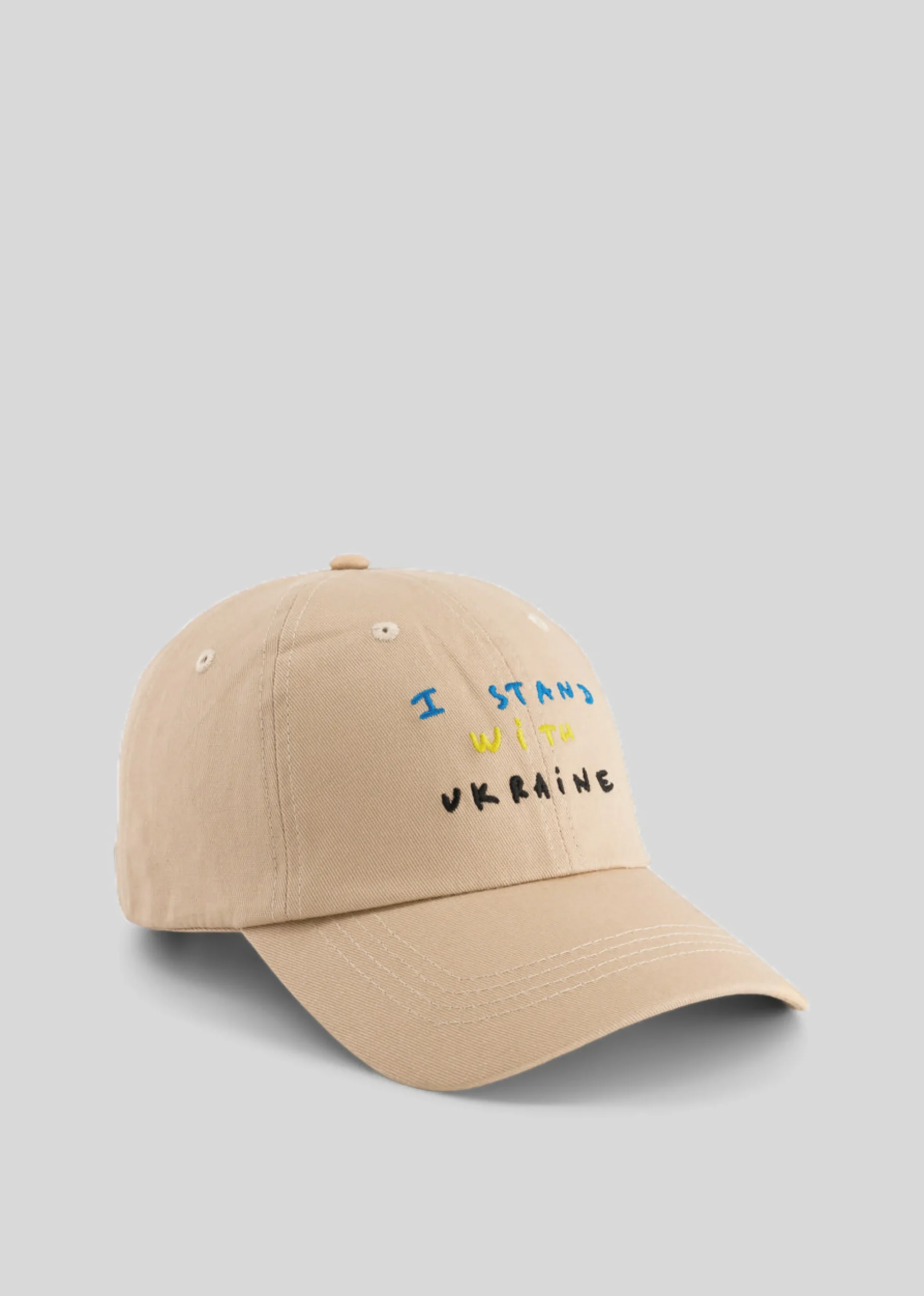 The Frankie Shop X Thomas Lelu Stand Baseball Cap Beige New