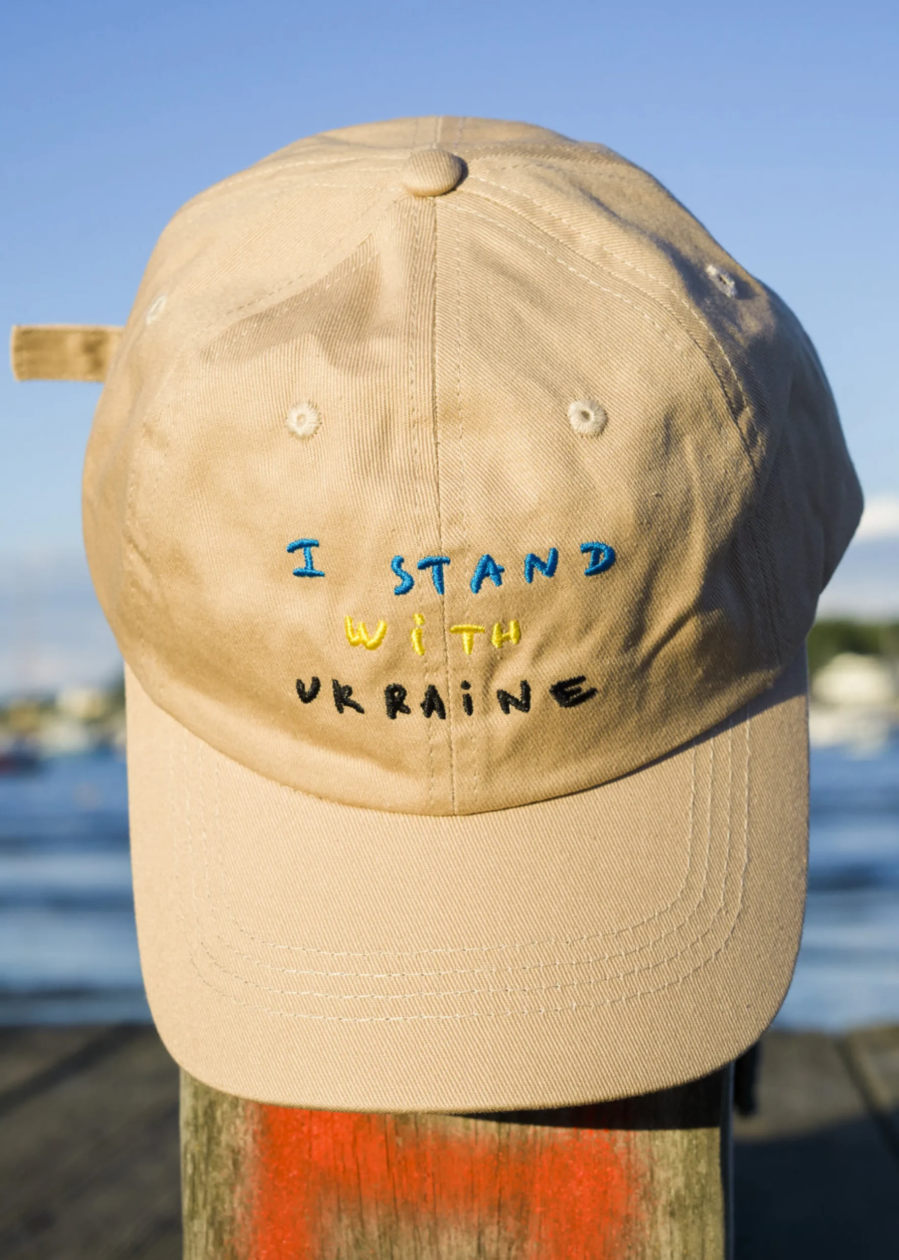 The Frankie Shop X Thomas Lelu Stand Baseball Cap Beige New