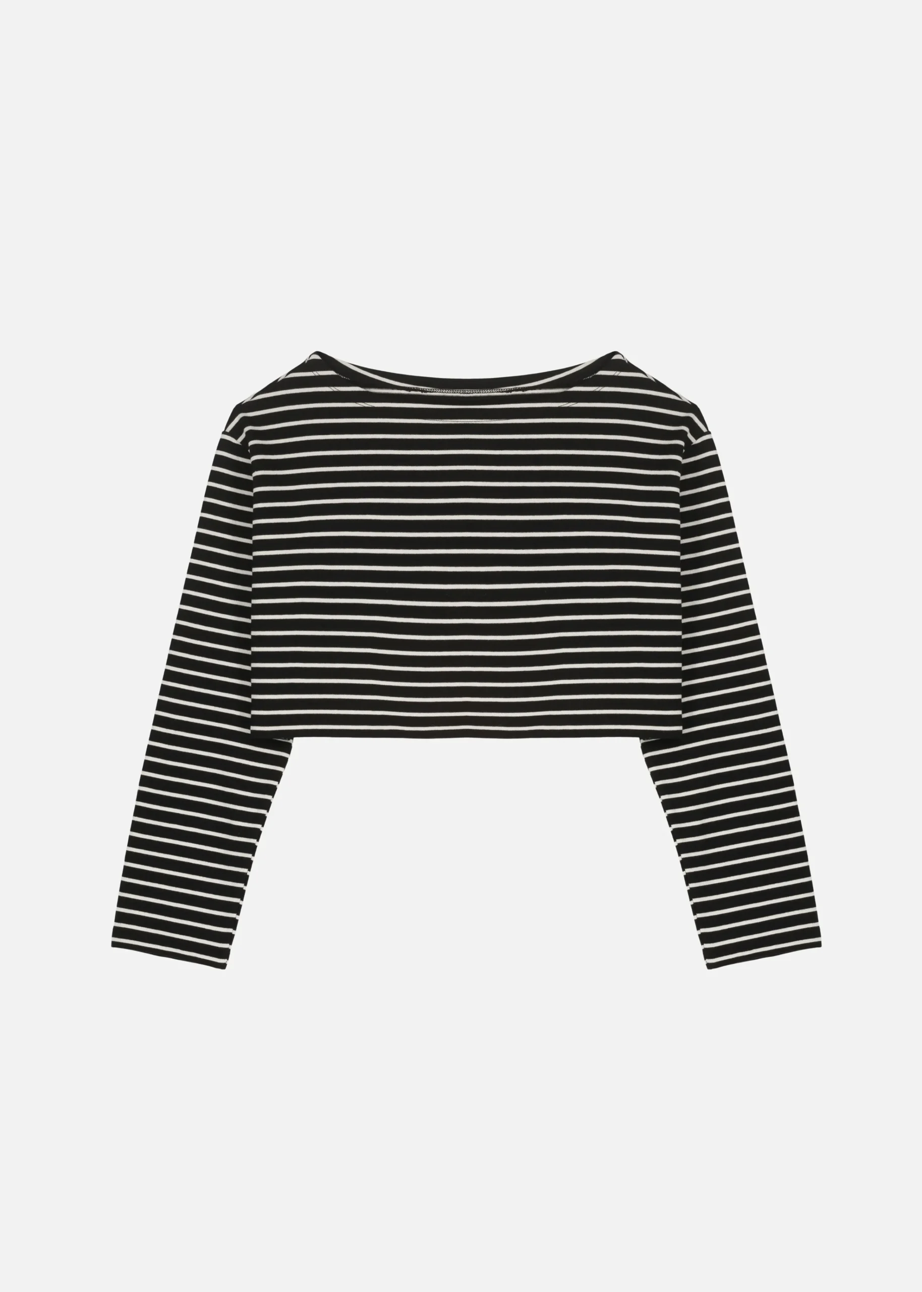 The Frankie Shop Tilla Boatneck Top White Stripe Clearance