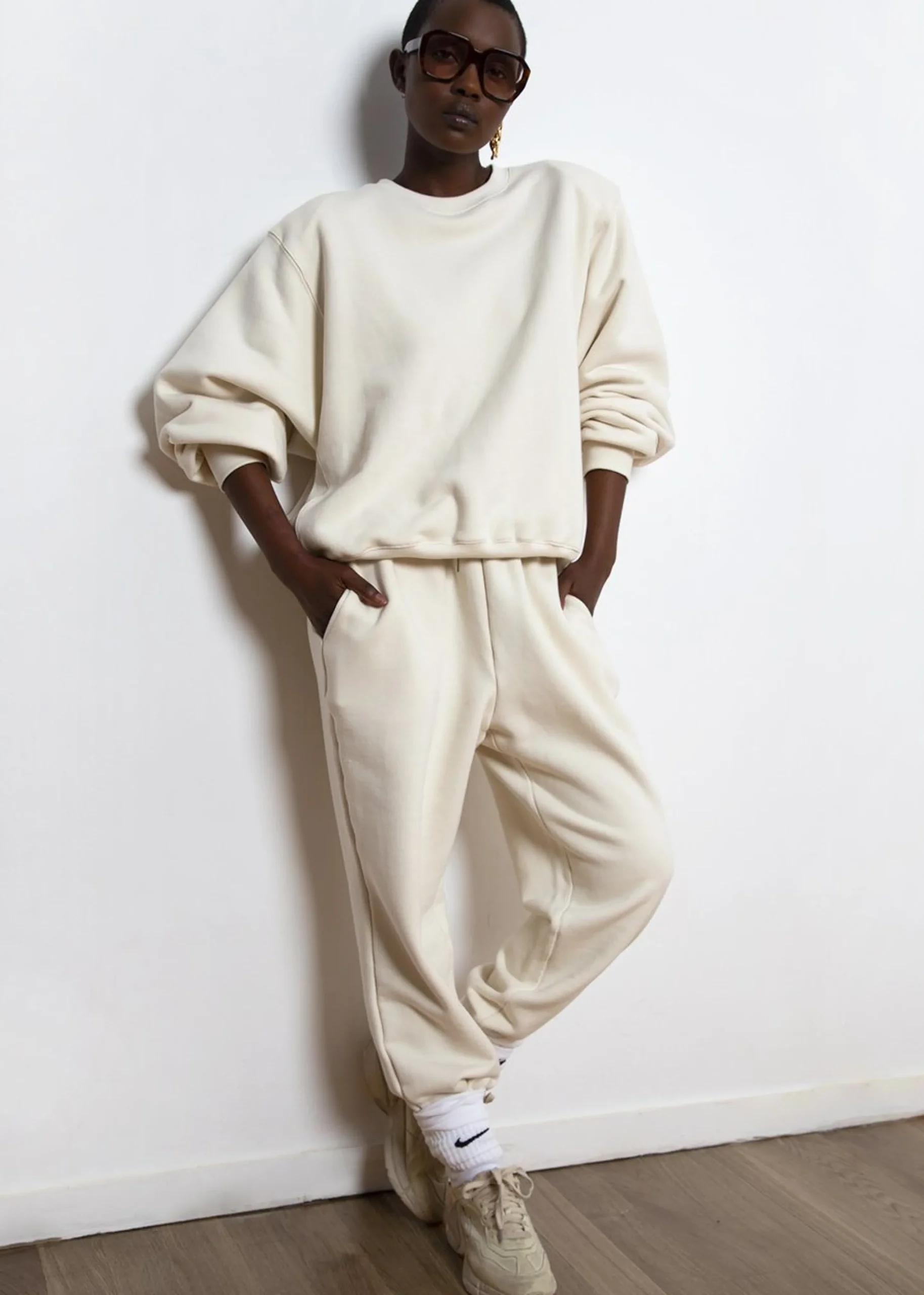 The Frankie Shop Vanessa Sweatshirt Vanilla Online