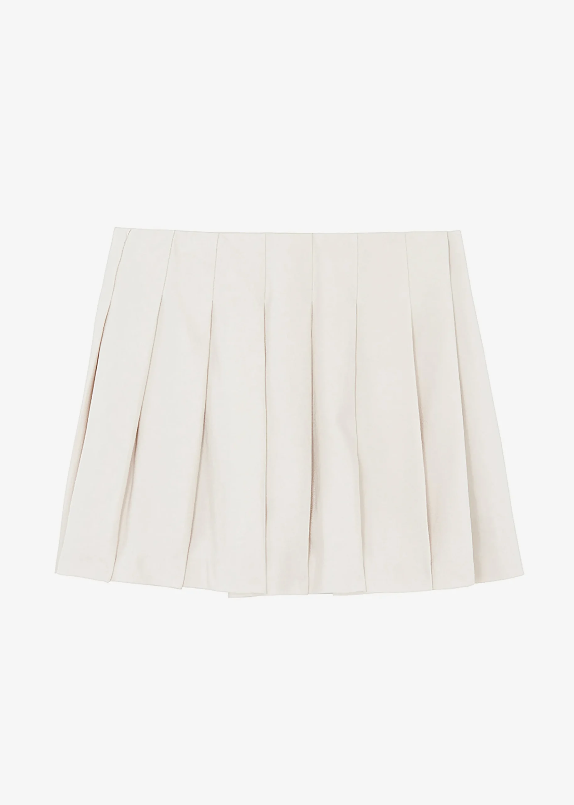 The Frankie Shop Venus Pleated Skirt Beige Hot