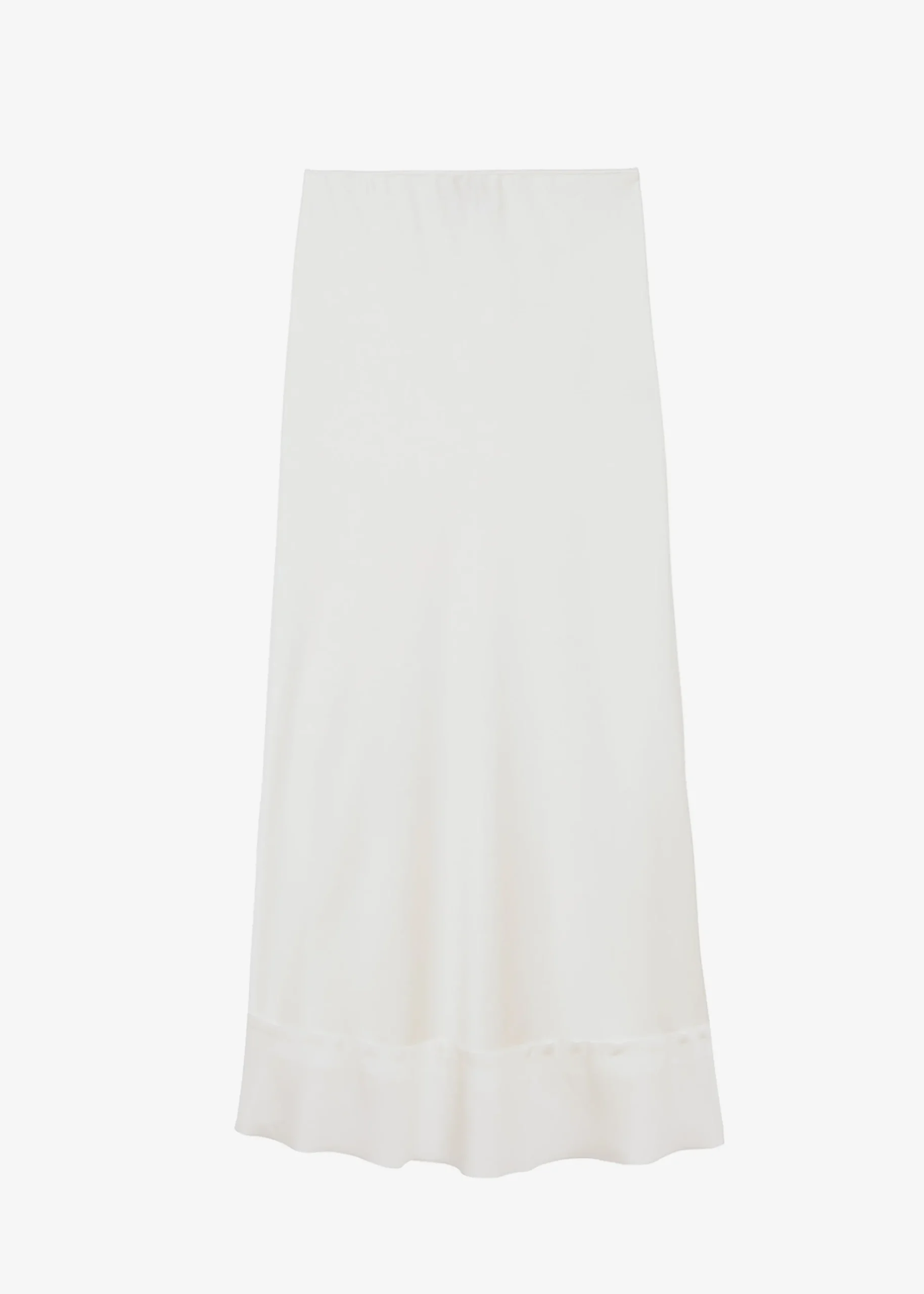 The Frankie Shop Vosgi Silky Skirt White