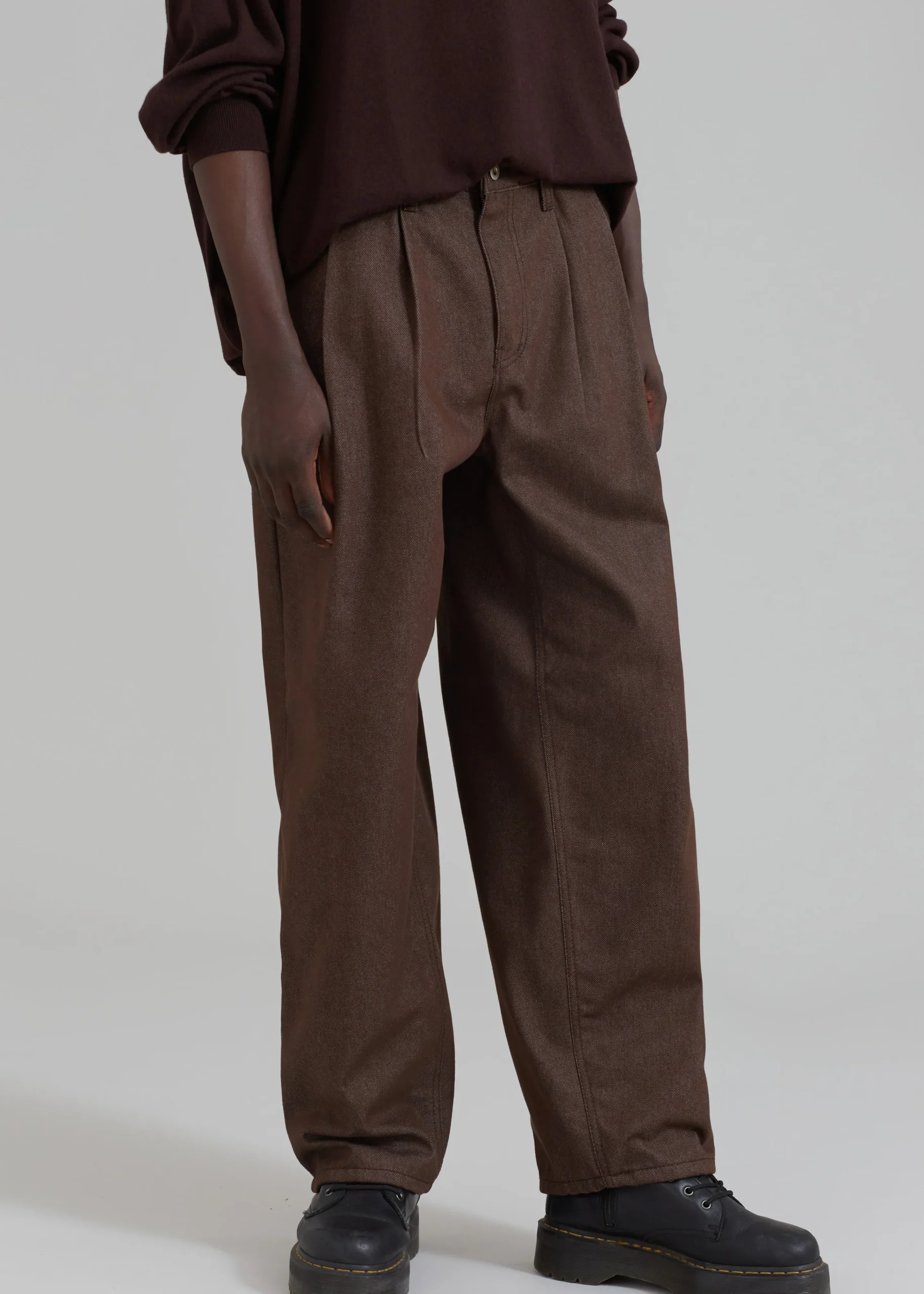 The Frankie Shop Zayn Jeans Brown New