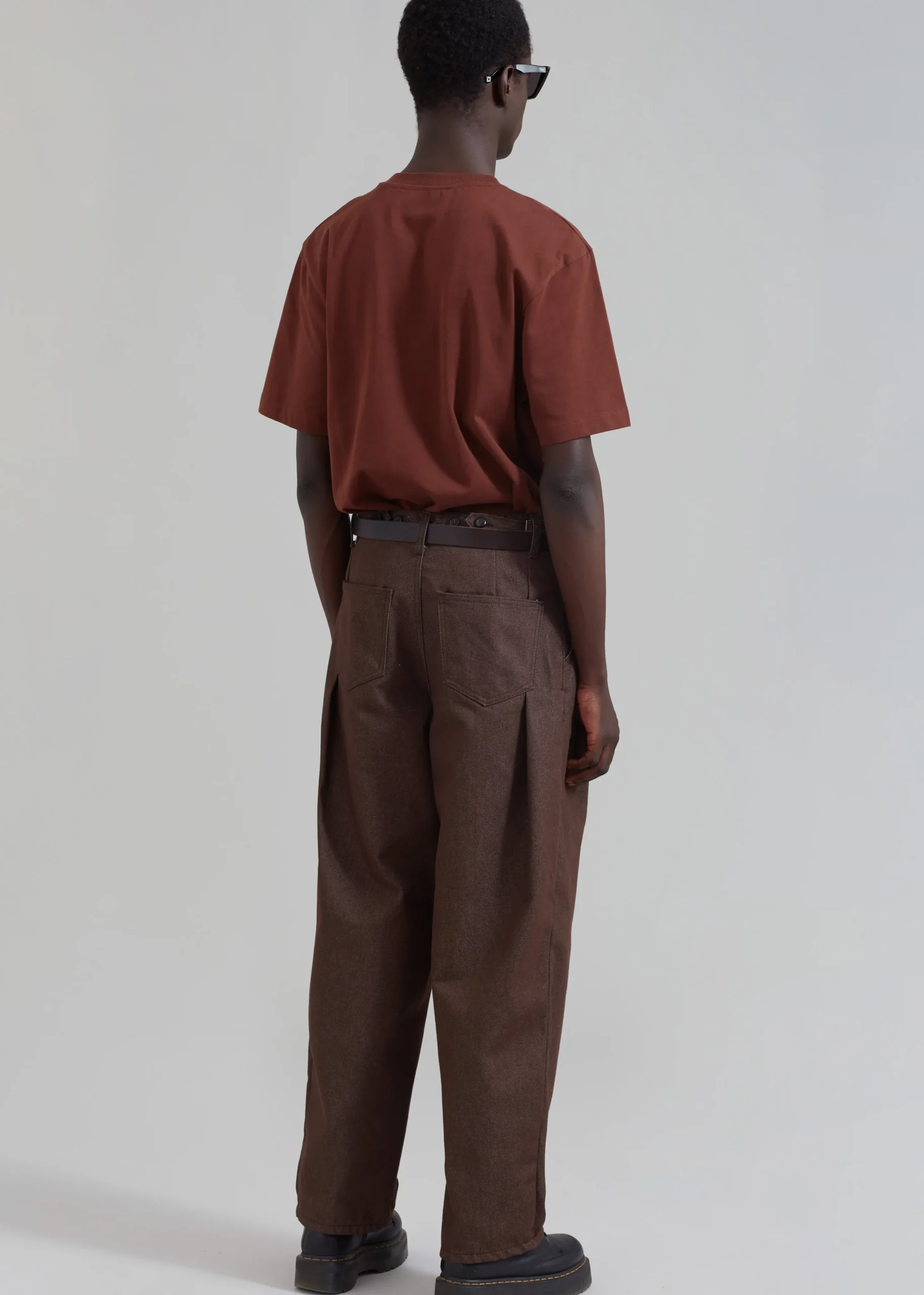 The Frankie Shop Zayn Jeans Brown New