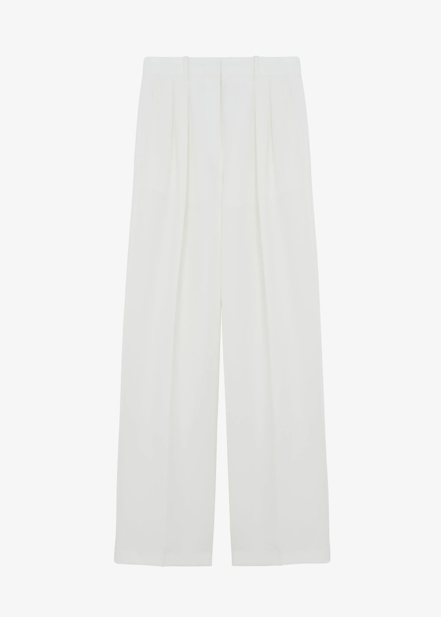 The Frankie Shop Zia Pintuck Trousers White Outlet